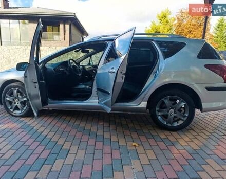 Серый Пежо 407, объемом двигателя 2 л и пробегом 467 тыс. км за 4399 $, фото 20 на Automoto.ua