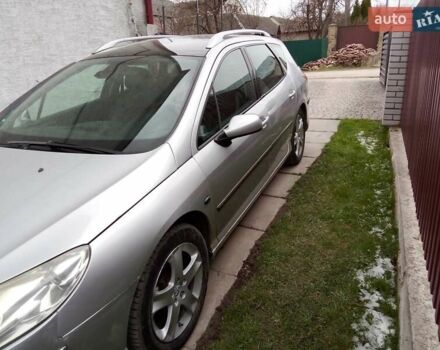 Серый Пежо 407, объемом двигателя 2 л и пробегом 226 тыс. км за 4500 $, фото 2 на Automoto.ua