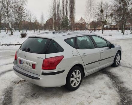 Сірий Пежо 407, об'ємом двигуна 2 л та пробігом 358 тис. км за 5150 $, фото 19 на Automoto.ua