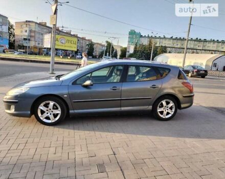 Сірий Пежо 407, об'ємом двигуна 2 л та пробігом 231 тис. км за 6200 $, фото 6 на Automoto.ua