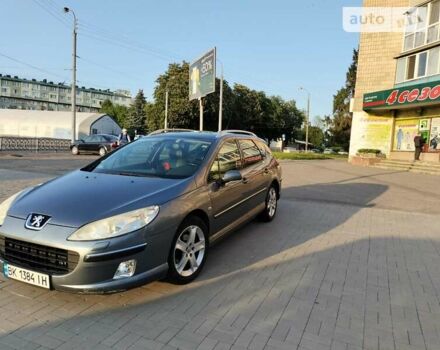 Сірий Пежо 407, об'ємом двигуна 2 л та пробігом 231 тис. км за 6200 $, фото 1 на Automoto.ua