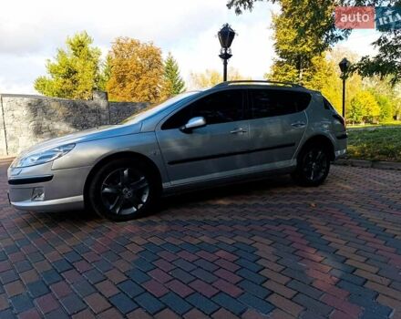Серый Пежо 407, объемом двигателя 2 л и пробегом 467 тыс. км за 4399 $, фото 13 на Automoto.ua