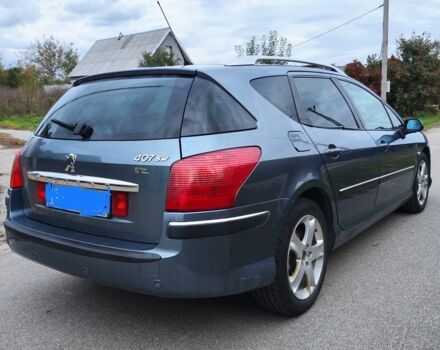 Сірий Пежо 407, об'ємом двигуна 2 л та пробігом 299 тис. км за 2200 $, фото 2 на Automoto.ua
