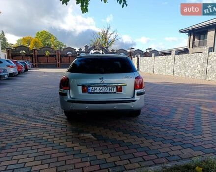Серый Пежо 407, объемом двигателя 2 л и пробегом 467 тыс. км за 4399 $, фото 9 на Automoto.ua