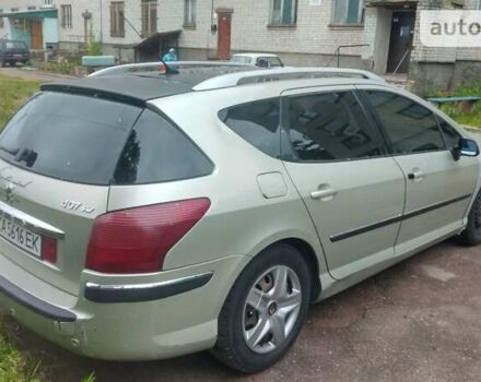 Серый Пежо 407, объемом двигателя 2 л и пробегом 375 тыс. км за 2800 $, фото 5 на Automoto.ua