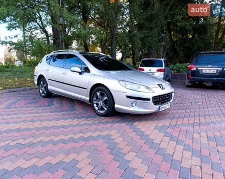 Серый Пежо 407, объемом двигателя 2 л и пробегом 467 тыс. км за 4399 $, фото 5 на Automoto.ua