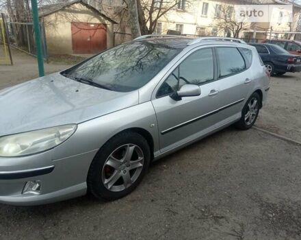 Сірий Пежо 407, об'ємом двигуна 2 л та пробігом 340 тис. км за 5500 $, фото 1 на Automoto.ua