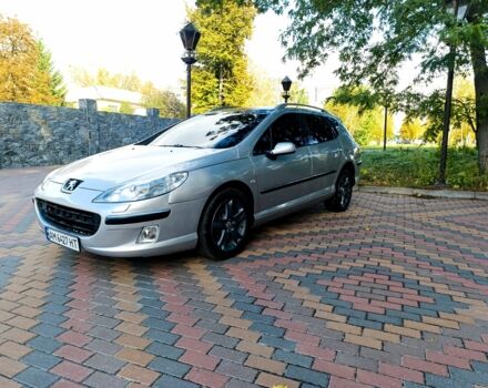 Серый Пежо 407, объемом двигателя 2 л и пробегом 237 тыс. км за 4695 $, фото 10 на Automoto.ua
