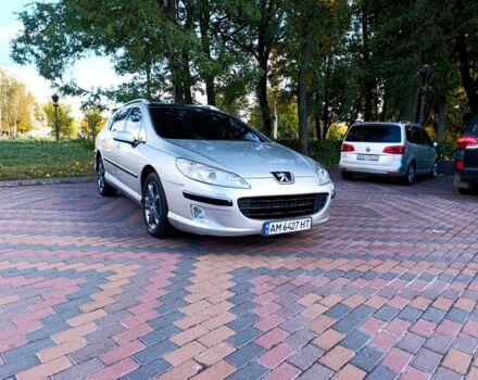 Серый Пежо 407, объемом двигателя 2 л и пробегом 237 тыс. км за 4695 $, фото 3 на Automoto.ua