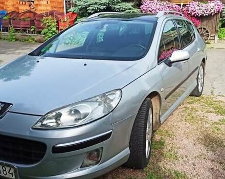 Серый Пежо 407, объемом двигателя 2 л и пробегом 251 тыс. км за 4200 $, фото 1 на Automoto.ua