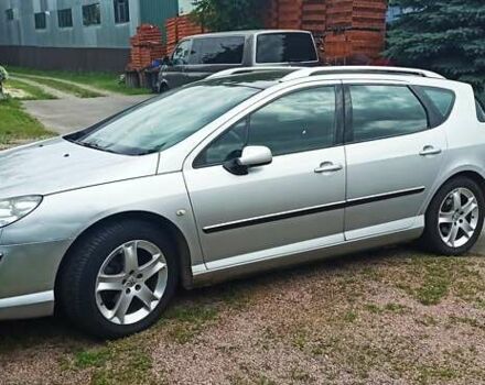 Серый Пежо 407, объемом двигателя 2 л и пробегом 251 тыс. км за 4200 $, фото 8 на Automoto.ua