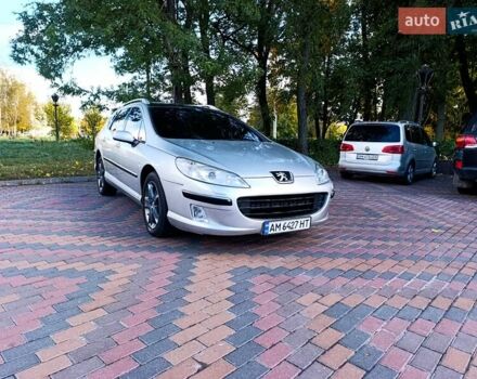 Серый Пежо 407, объемом двигателя 2 л и пробегом 467 тыс. км за 4399 $, фото 4 на Automoto.ua