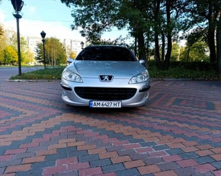 Серый Пежо 407, объемом двигателя 2 л и пробегом 237 тыс. км за 4695 $, фото 2 на Automoto.ua