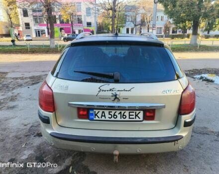 Серый Пежо 407, объемом двигателя 2 л и пробегом 375 тыс. км за 2500 $, фото 14 на Automoto.ua