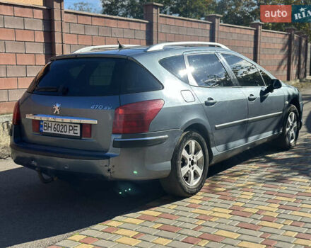Серый Пежо 407, объемом двигателя 2 л и пробегом 380 тыс. км за 3300 $, фото 4 на Automoto.ua