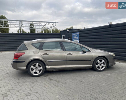 Серый Пежо 407, объемом двигателя 2 л и пробегом 305 тыс. км за 3800 $, фото 4 на Automoto.ua
