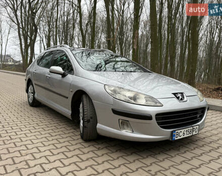 Сірий Пежо 407, об'ємом двигуна 1.56 л та пробігом 298 тис. км за 3799 $, фото 14 на Automoto.ua