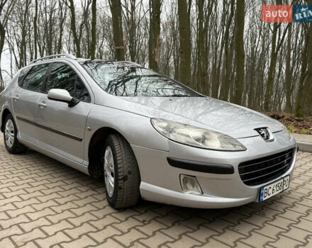 Сірий Пежо 407, об'ємом двигуна 1.56 л та пробігом 298 тис. км за 3799 $, фото 15 на Automoto.ua