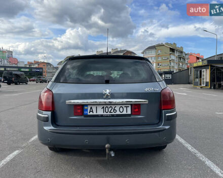 Сірий Пежо 407, об'ємом двигуна 2 л та пробігом 262 тис. км за 5100 $, фото 2 на Automoto.ua