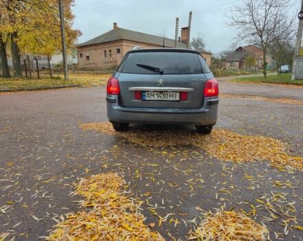 Серый Пежо 407, объемом двигателя 2 л и пробегом 202 тыс. км за 5000 $, фото 6 на Automoto.ua