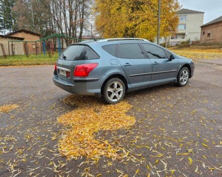 Серый Пежо 407, объемом двигателя 2 л и пробегом 202 тыс. км за 5000 $, фото 4 на Automoto.ua