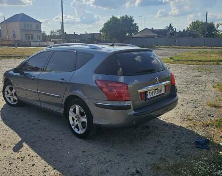 Серый Пежо 407, объемом двигателя 2 л и пробегом 199 тыс. км за 4900 $, фото 5 на Automoto.ua
