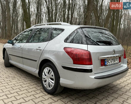 Серый Пежо 407, объемом двигателя 1.56 л и пробегом 299 тыс. км за 3800 $, фото 7 на Automoto.ua