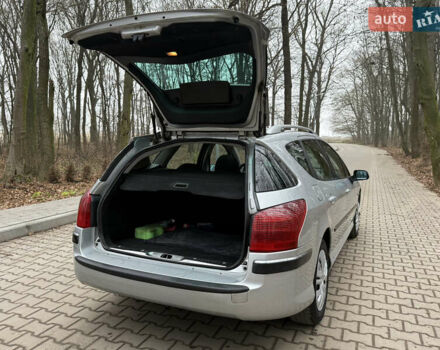 Сірий Пежо 407, об'ємом двигуна 1.56 л та пробігом 298 тис. км за 3799 $, фото 9 на Automoto.ua