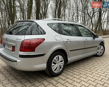 Серый Пежо 407, объемом двигателя 1.56 л и пробегом 299 тыс. км за 3800 $, фото 12 на Automoto.ua