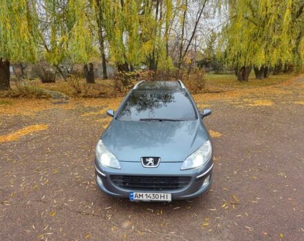 Серый Пежо 407, объемом двигателя 2 л и пробегом 202 тыс. км за 5000 $, фото 2 на Automoto.ua