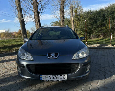 Сірий Пежо 407, об'ємом двигуна 2 л та пробігом 306 тис. км за 3800 $, фото 1 на Automoto.ua