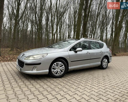 Серый Пежо 407, объемом двигателя 1.56 л и пробегом 299 тыс. км за 3800 $, фото 2 на Automoto.ua