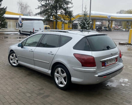 Серый Пежо 407, объемом двигателя 2 л и пробегом 301 тыс. км за 4700 $, фото 2 на Automoto.ua