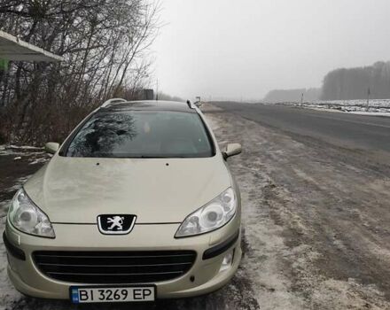 Серый Пежо 407, объемом двигателя 1.75 л и пробегом 230 тыс. км за 6500 $, фото 7 на Automoto.ua