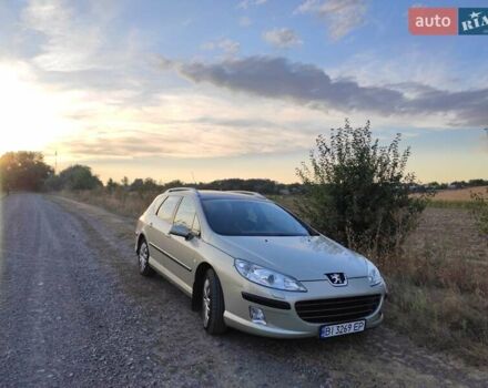 Серый Пежо 407, объемом двигателя 1.75 л и пробегом 230 тыс. км за 6500 $, фото 13 на Automoto.ua