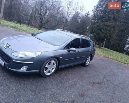 Серый Пежо 407, объемом двигателя 2 л и пробегом 220 тыс. км за 2950 $, фото 12 на Automoto.ua