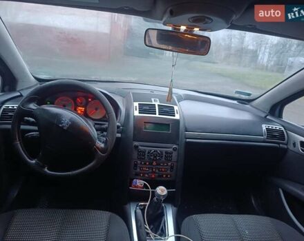Серый Пежо 407, объемом двигателя 2 л и пробегом 220 тыс. км за 2950 $, фото 5 на Automoto.ua