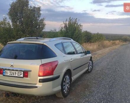 Серый Пежо 407, объемом двигателя 1.75 л и пробегом 230 тыс. км за 6500 $, фото 15 на Automoto.ua