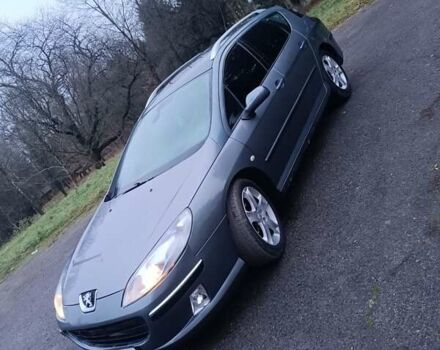 Серый Пежо 407, объемом двигателя 2 л и пробегом 220 тыс. км за 2950 $, фото 16 на Automoto.ua