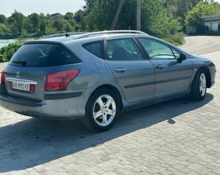Сірий Пежо 407, об'ємом двигуна 1.6 л та пробігом 300 тис. км за 3900 $, фото 3 на Automoto.ua