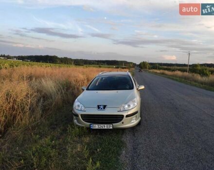 Серый Пежо 407, объемом двигателя 1.75 л и пробегом 230 тыс. км за 6500 $, фото 11 на Automoto.ua