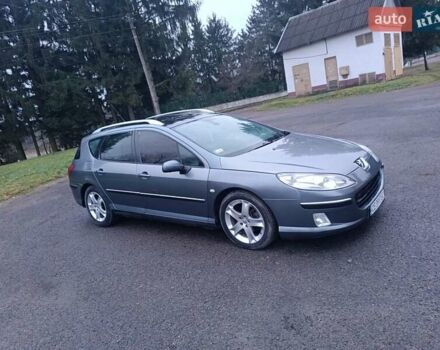 Серый Пежо 407, объемом двигателя 2 л и пробегом 220 тыс. км за 2950 $, фото 14 на Automoto.ua