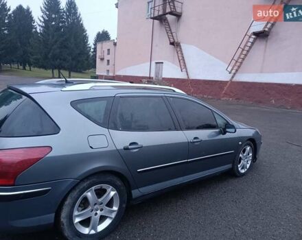 Серый Пежо 407, объемом двигателя 2 л и пробегом 220 тыс. км за 2950 $, фото 11 на Automoto.ua