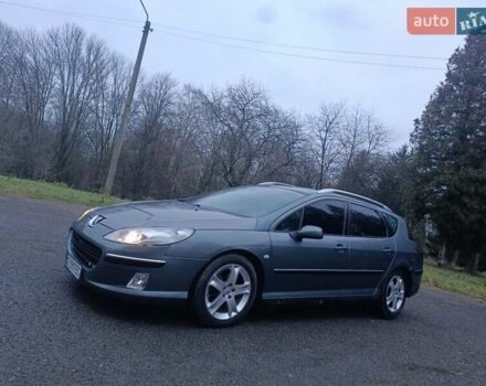 Серый Пежо 407, объемом двигателя 2 л и пробегом 220 тыс. км за 2950 $, фото 2 на Automoto.ua