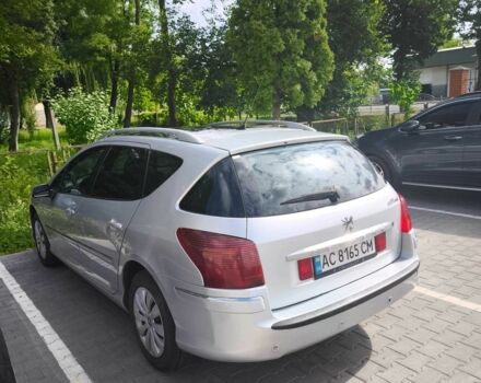 Сірий Пежо 407, об'ємом двигуна 1.6 л та пробігом 325 тис. км за 3900 $, фото 1 на Automoto.ua