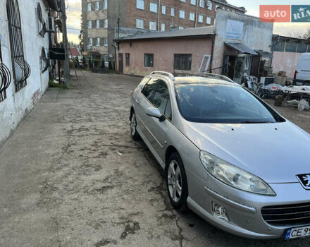 Сірий Пежо 407, об'ємом двигуна 2 л та пробігом 189 тис. км за 5050 $, фото 2 на Automoto.ua