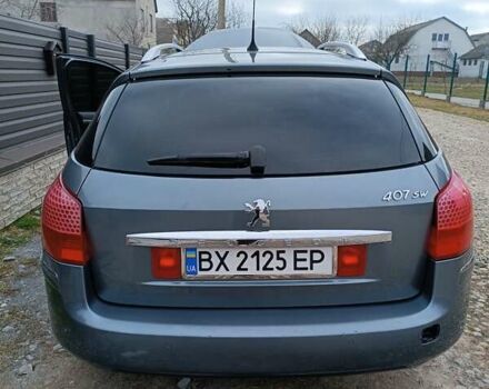 Серый Пежо 407, объемом двигателя 2 л и пробегом 250 тыс. км за 4721 $, фото 8 на Automoto.ua