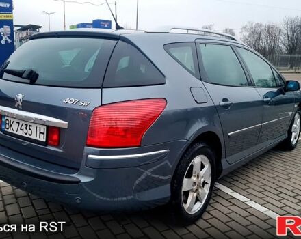 Сірий Пежо 407, об'ємом двигуна 1.7 л та пробігом 268 тис. км за 5300 $, фото 1 на Automoto.ua