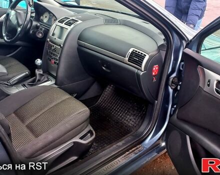 Сірий Пежо 407, об'ємом двигуна 1.7 л та пробігом 268 тис. км за 5300 $, фото 7 на Automoto.ua