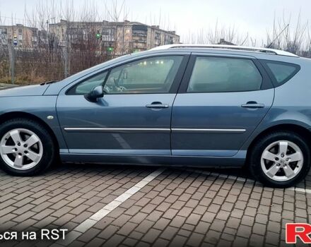 Сірий Пежо 407, об'ємом двигуна 1.7 л та пробігом 268 тис. км за 5300 $, фото 3 на Automoto.ua